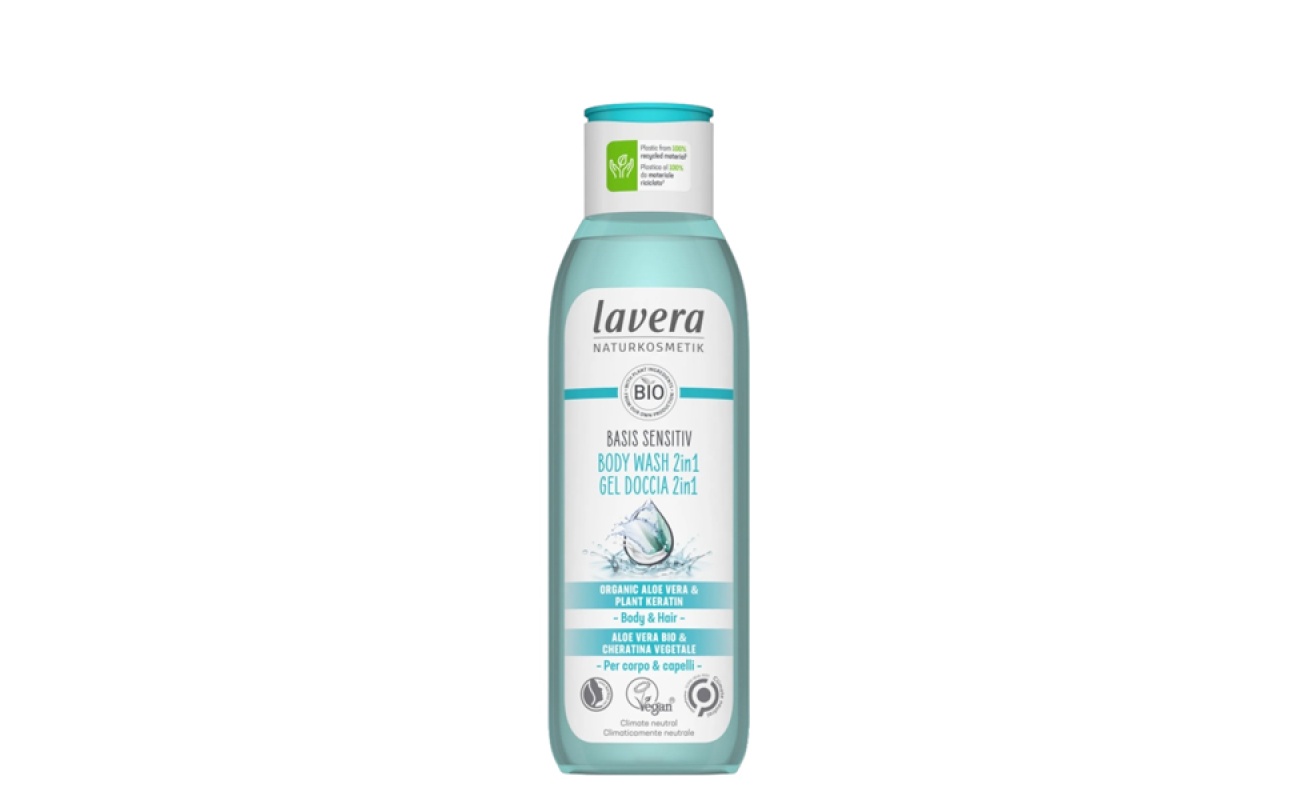 LAVERA | Basis Sensitiv Σαμπουάν & Αφρόλουτρο 2σε1 200ml