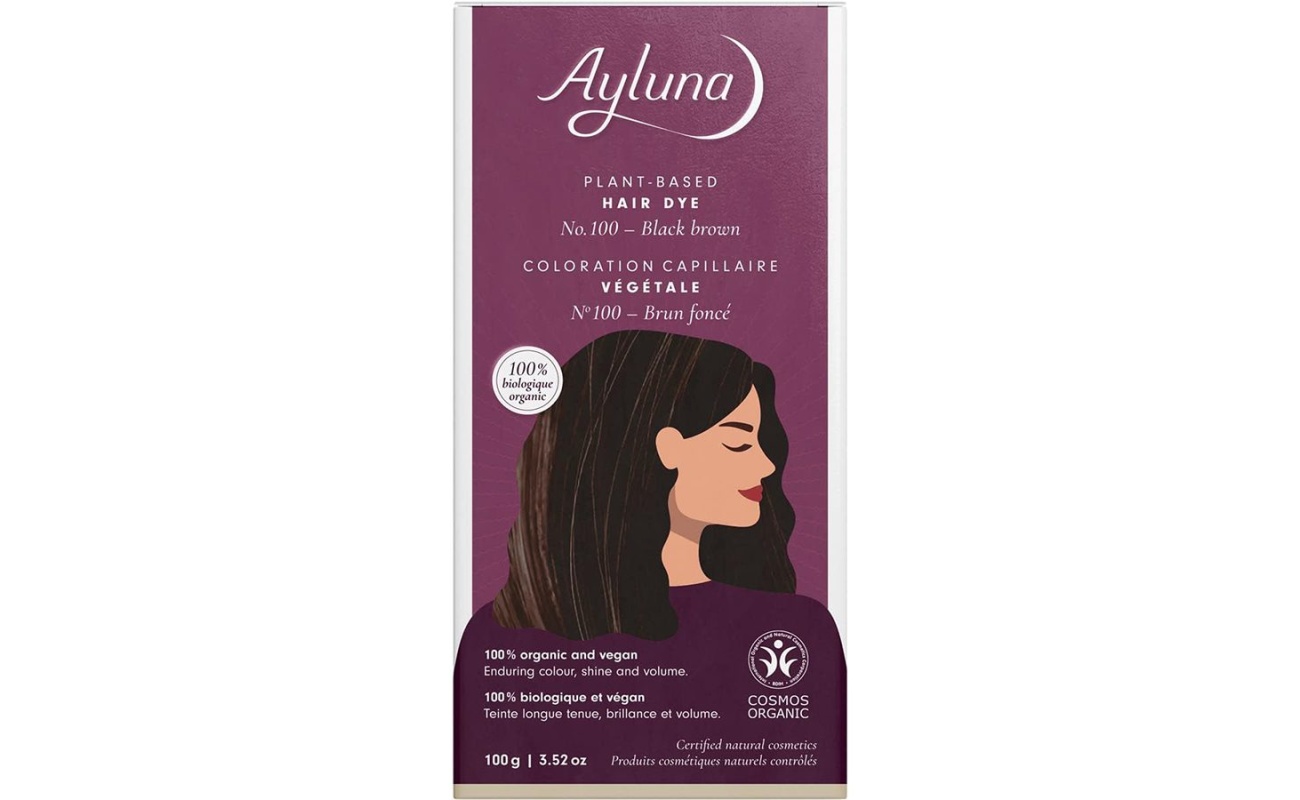 AYLUNA | 100% Βιολογική Βαφή Μαλλιών Coffee brown Nr.80 100g