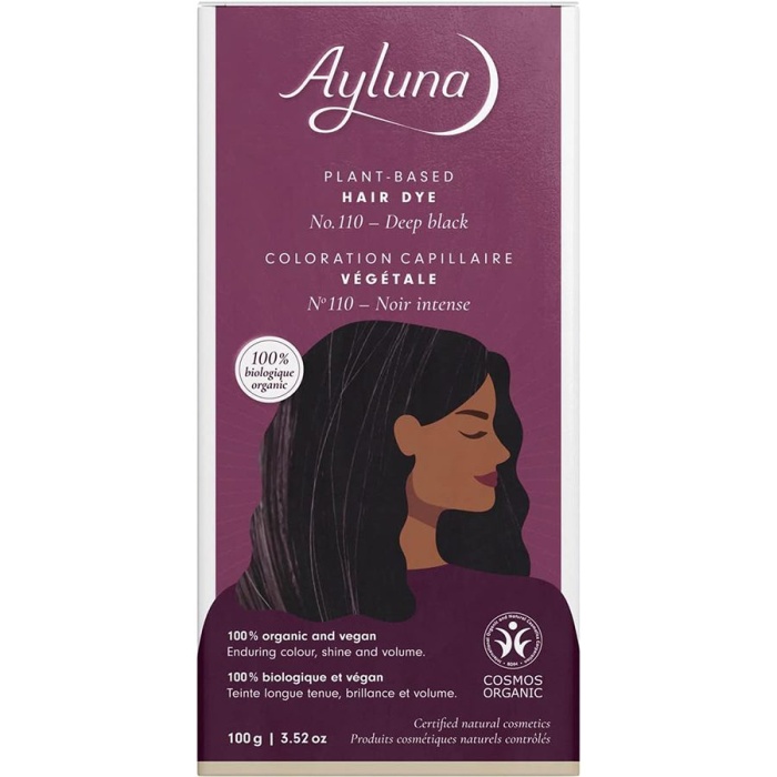 AYLUNA | 100% Βιολογική Βαφή Μαλλιών Coffee brown Nr.80 100g