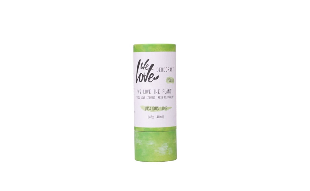 WE LOVE THE PLANET | Βιολογικό Αποσμητικό Στικ LUSCIOUS LIME - 48g (άρωμα μοσχολέμονου)