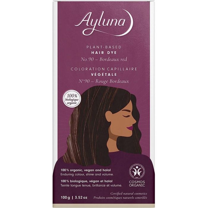 AYLUNA | 100% Βιολογική Βαφή Μαλλιών Coffee brown Nr.80 100g