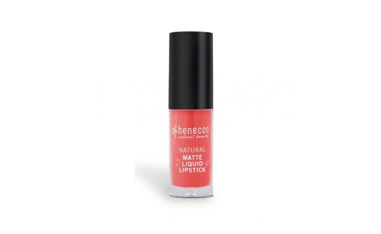 BENECOS | Matt Liquid Lipstick coral kiss 5ml