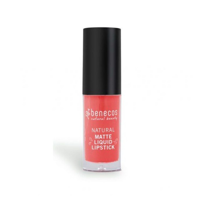 BENECOS | Matt Liquid Lipstick coral kiss 5ml