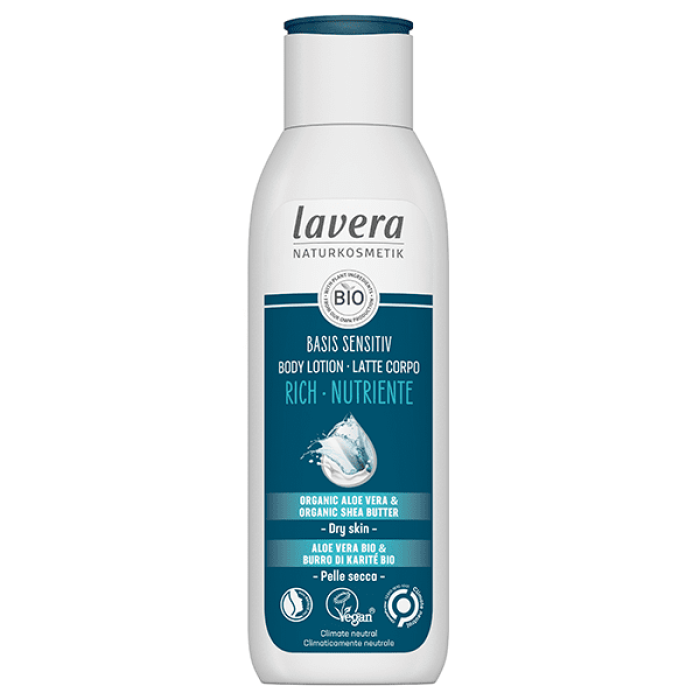 LAVERA | Basis Sensitiv Rich Κρέμα Σώματος – Βαθιάς Ενυδάτωσης (250ml)