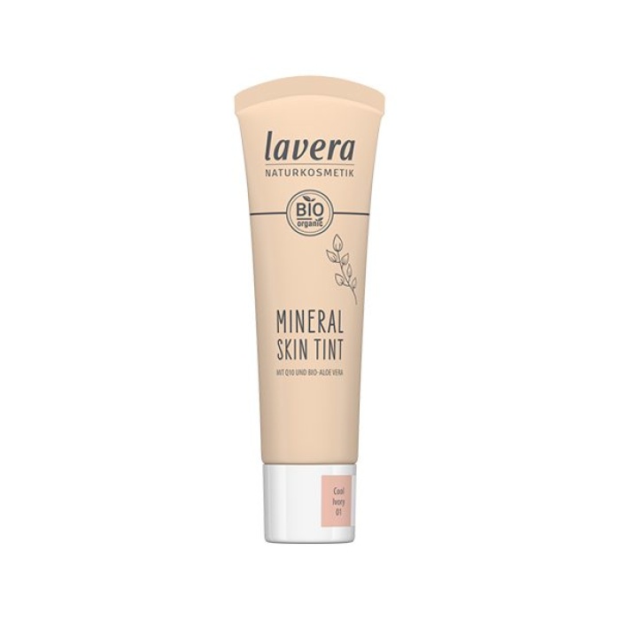 LAVERA | Mineral Skin Tint - Ενυδατική Κρέμα με Χρώμα - Cool Ivory 01 30ml