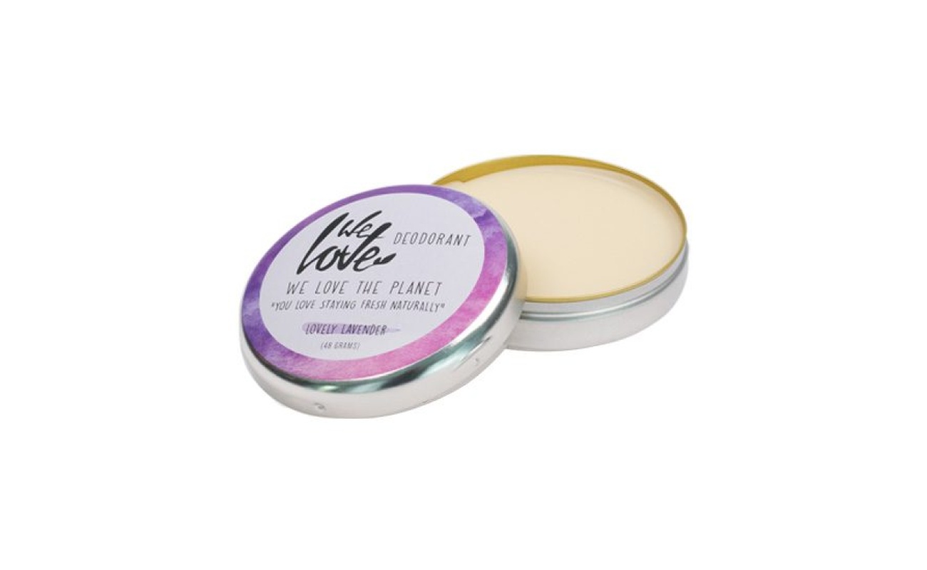 WE LOVE THE PLANET | Βιολογικό Αποσμητικό tin LOVELY LAVENDER - (Λεβάντα) 48g