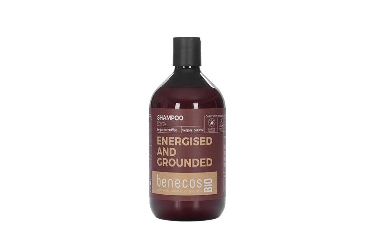 BENECOS | Σαμπουάν Τόνωσης Με Βιολογικό Καφέ "Energized and grounded" Bio 500ml