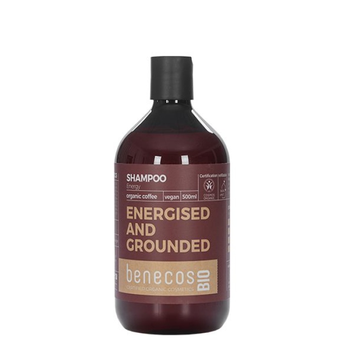 BENECOS | Σαμπουάν Τόνωσης Με Βιολογικό Καφέ "Energized and grounded" Bio 500ml