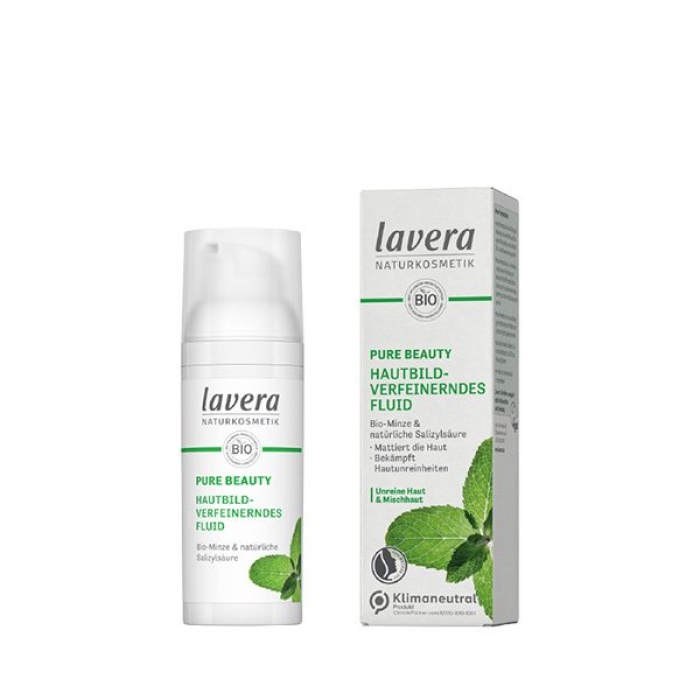 LAVERA | Pure Beauty - Pore Refining moisturizing fluid - Ενυδατική κρέμα προσώπου για σύσφιξη πόρων (50ml)