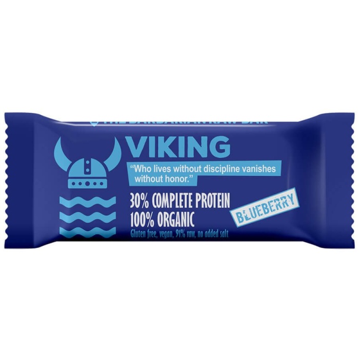 NOMADI  | The Barbarian Raw Bar – VIKING Μύρτιλο - 30% Πρωτεΐνη - 50g