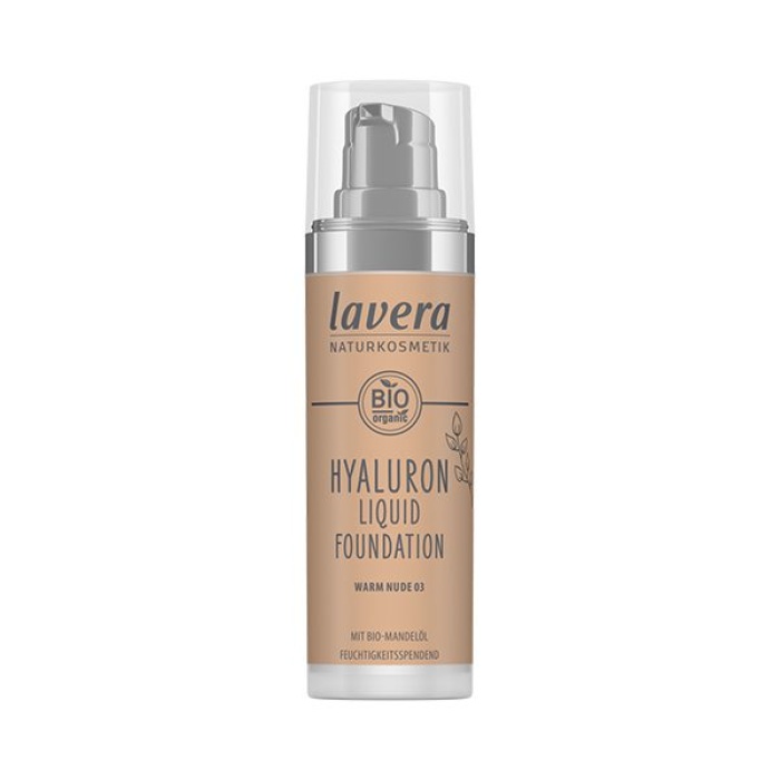 LAVERA | Υγρό Make-up με Υαλουρονικό οξύ -Warm Nude 03- 30ml